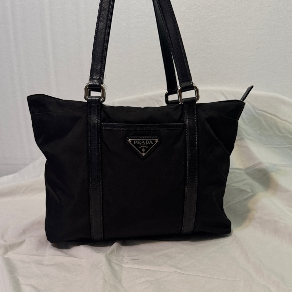 Prada Classic Black Tote Bag